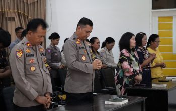 Kegiatan Binrohtal Polres Tapteng
