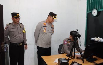 Optimalkan Pelayanan, Kapolres Tapteng Cek Pelayanan Publik