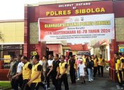 Mempererat Silaturahmi, Polres Sibolga Olahraga Bersama