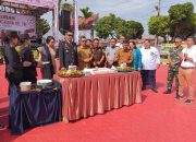 Meriah, Polres Toba Gelar Syukuran Hari Bhayangkara