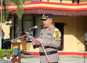 POLRES TAPTENG APEL GELAR PASUKAN OPS PATUH TOBA 2024