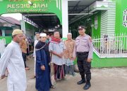 Polres Tapanuli Tengah Laksanakan Pengamanan Sholat Jumat