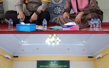 Peringati Maulid Nabi, Polres Tapteng Santuni Anak Yatim