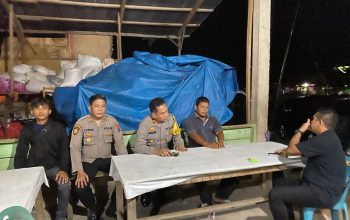 Respon Cepat Polres Tapteng Dugaan TP Pembakaran Rumah